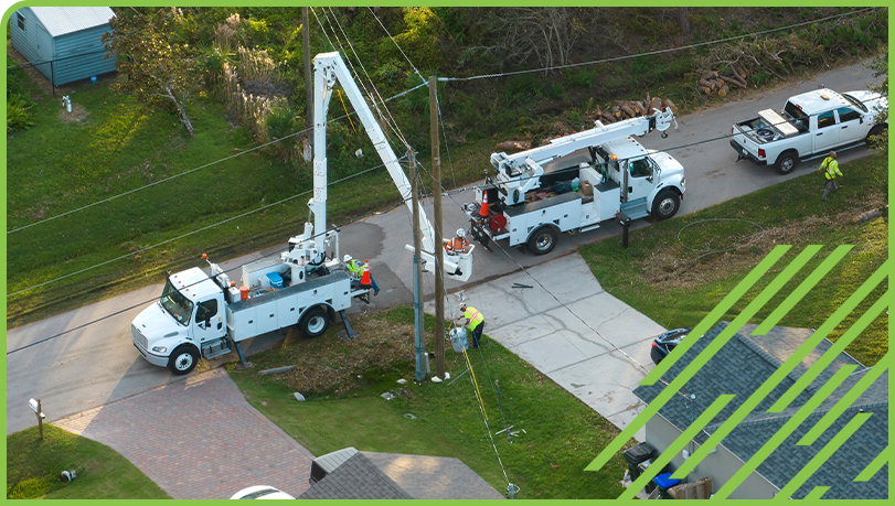 Emergency Storm Restoration Workers